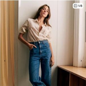 Sezane Tomboy shirt -size EU 36